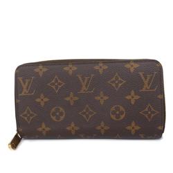 Louis Vuitton Long Wallet Monogram Zippy M41896 Coquelicot Ladies