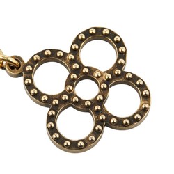 Louis Vuitton Bijoux Sac Taberge Keyring Charm M65090 Gold Silver Plated Metal Women's LOUIS VUITTON