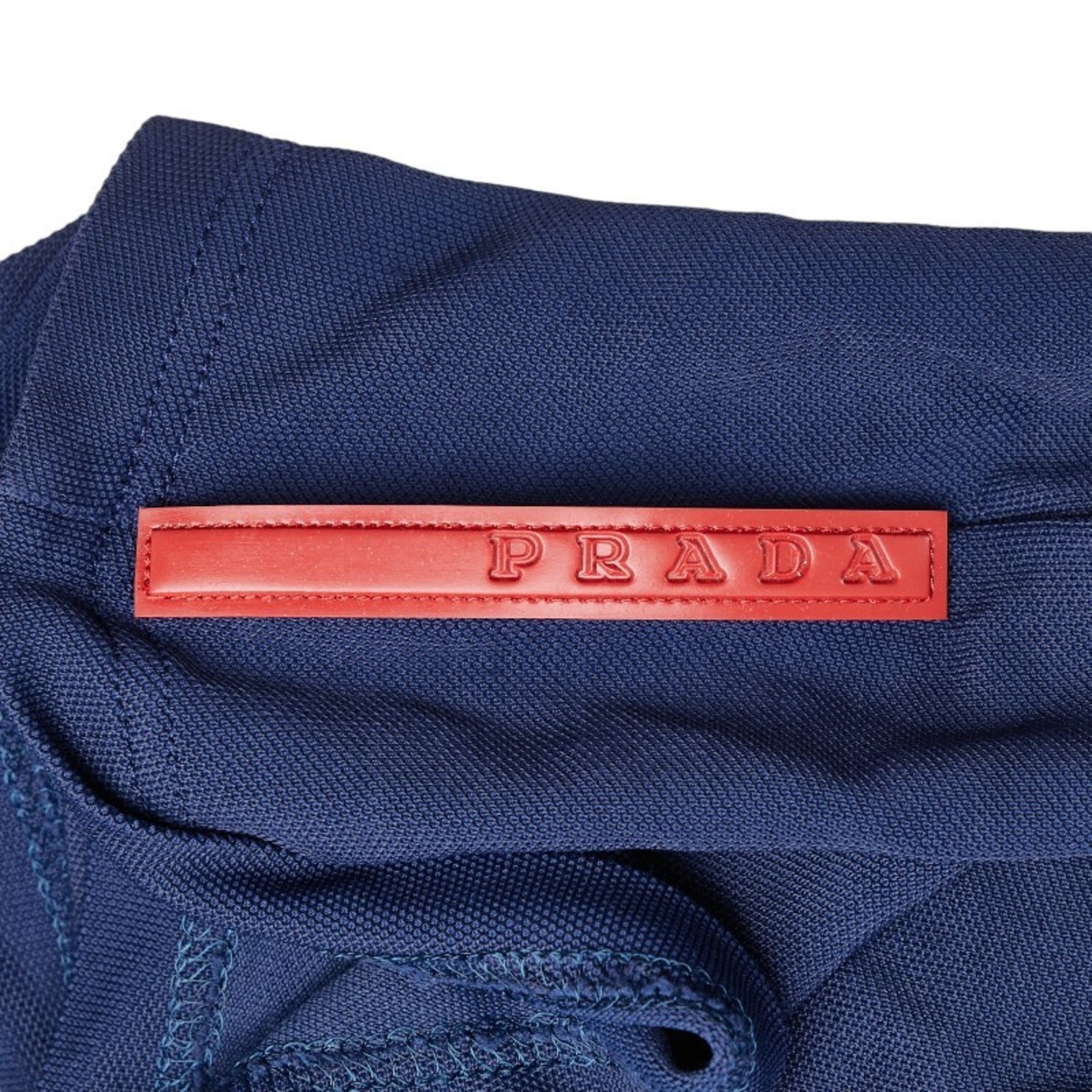 Prada Size: M Navy Rayon Nylon Women's PRADA