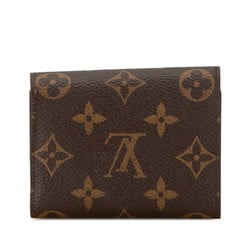 Louis Vuitton Monogram Portefeuille Helene Coin Case M60253 Brown PVC Women's LOUIS VUITTON