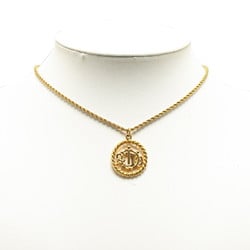 Christian Dior Dior round necklace gold plated for women