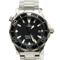 OMEGA Seamaster 300 Professional Watch 2262.50 Quartz Black Dial Stainless Steel Men's