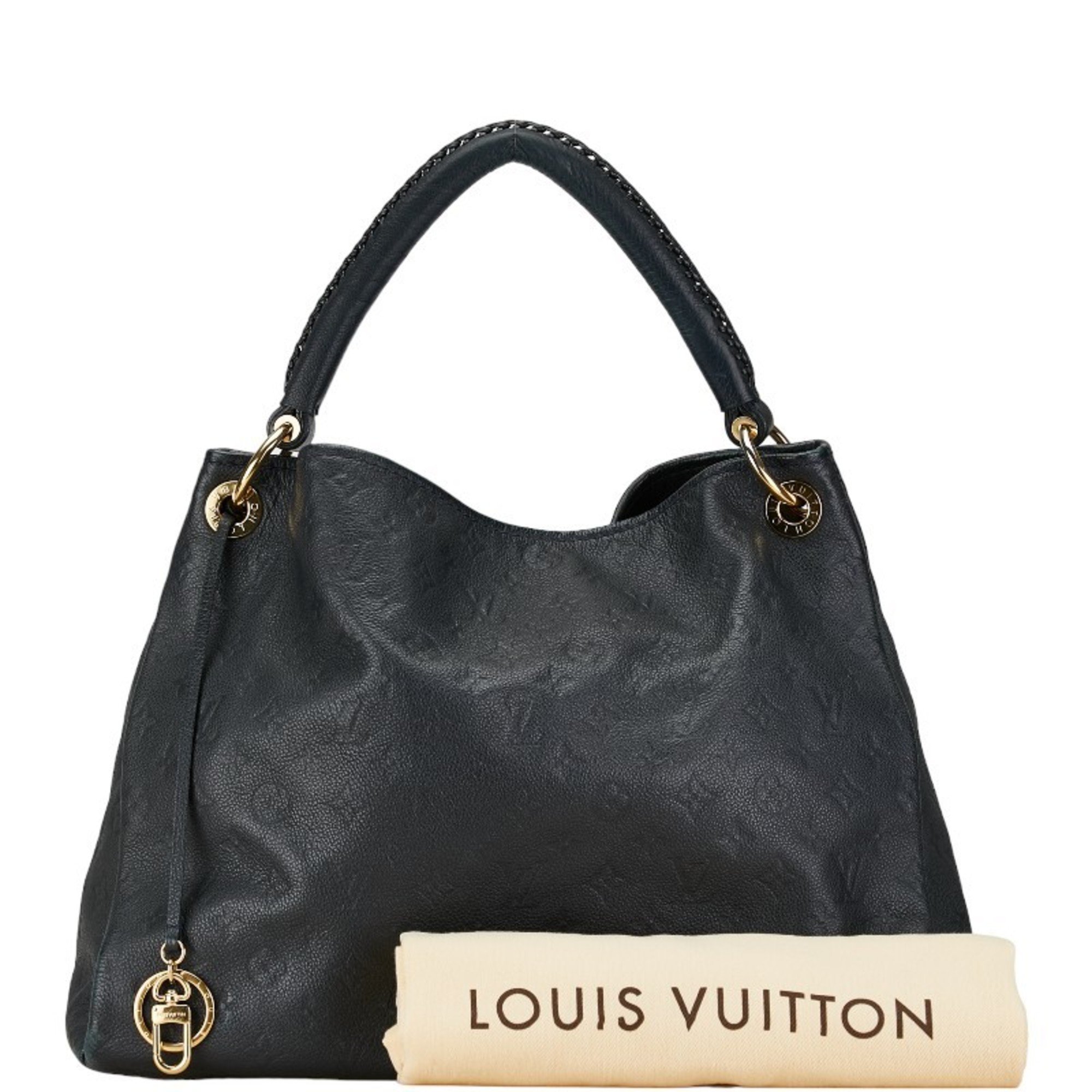 Louis Vuitton Monogram Empreinte Artsy MM Handbag M93448 Infini Navy Calf Leather Women's LOUIS VUITTON