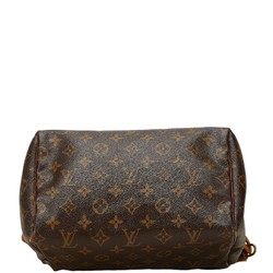 Louis Vuitton Monogram Speedy 25 Handbag Boston Bag M41528 Brown PVC Leather Women's LOUIS VUITTON