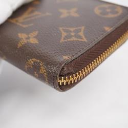 Louis Vuitton Long Wallet Monogram Portefeuille Clemence M61298 Rose Ballerine Ladies