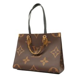 Louis Vuitton Tote Bag Monogram Reverse On the Go MM M45321 Brown Women's