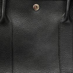 Hermes Tote Bag Garden PM □L Engraved Negonda Black Women's