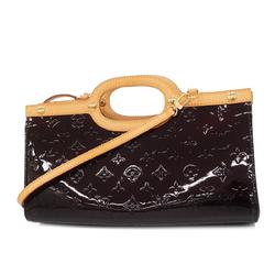 Louis Vuitton Shoulder Bag Vernis Roxbury Drive M91995 Amaranth Women's