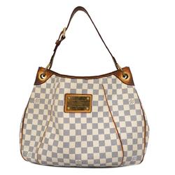 Louis Vuitton Shoulder Bag Damier Azur Galliera PM N55215 White Women's