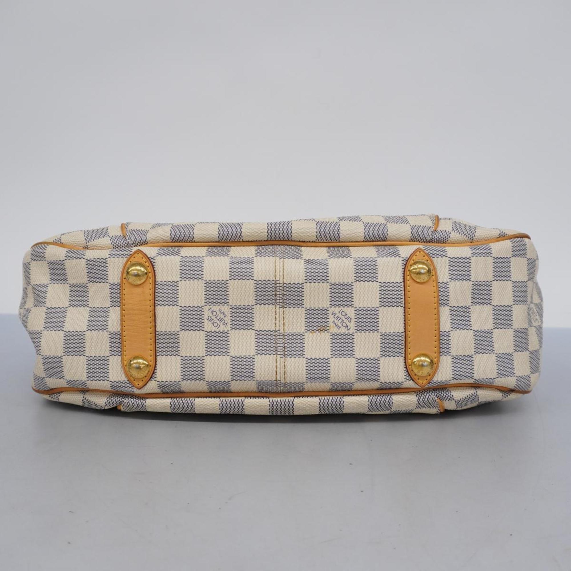 Louis Vuitton Shoulder Bag Damier Azur Galliera PM N55215 White Women's