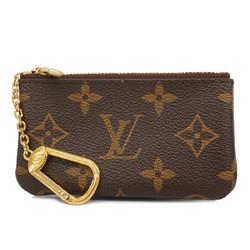 Louis Vuitton Wallet/Coin Case Monogram Pochette Cle M62650 Brown Men's Women's