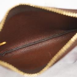 Louis Vuitton Wallet/Coin Case Monogram Pochette Cle M62650 Brown Men's Women's