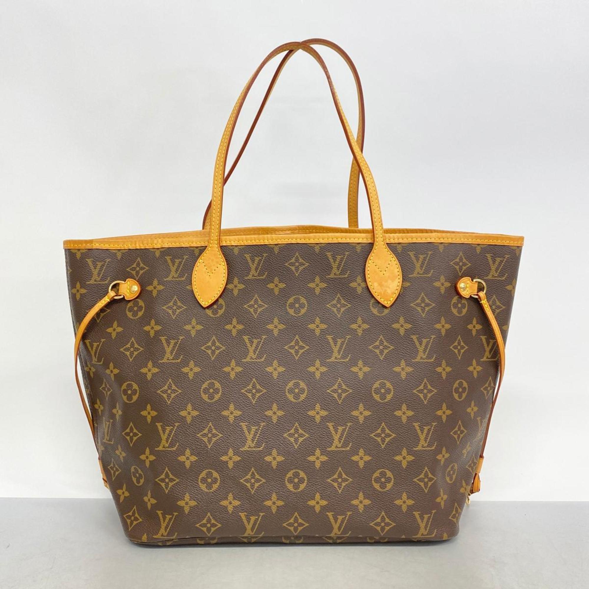 Louis Vuitton Tote Bag Monogram Neverfull MM M41178 Brown Pivoine Ladies