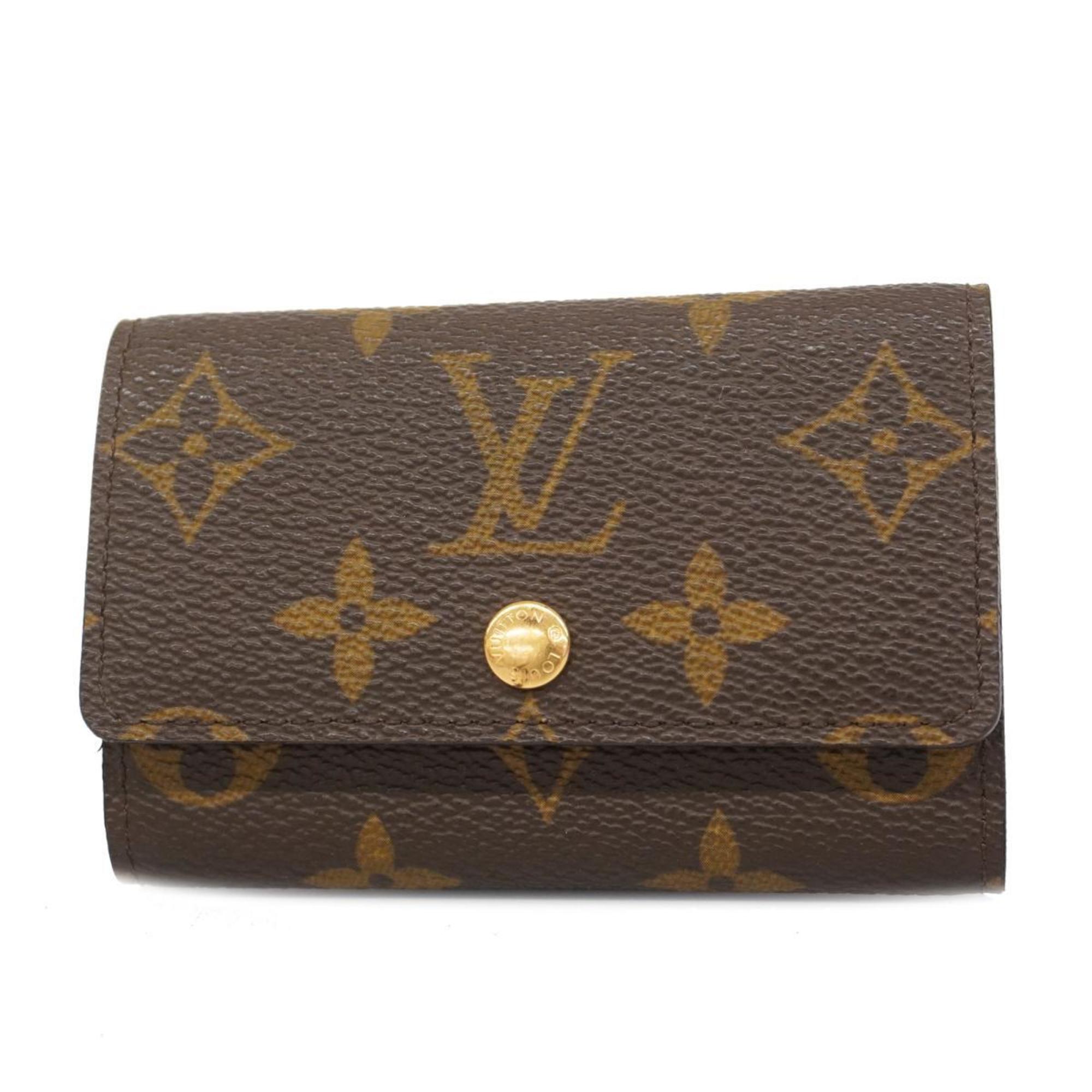 Louis Vuitton Key Case Monogram Multicle 6 M62630 Brown Men's Women's