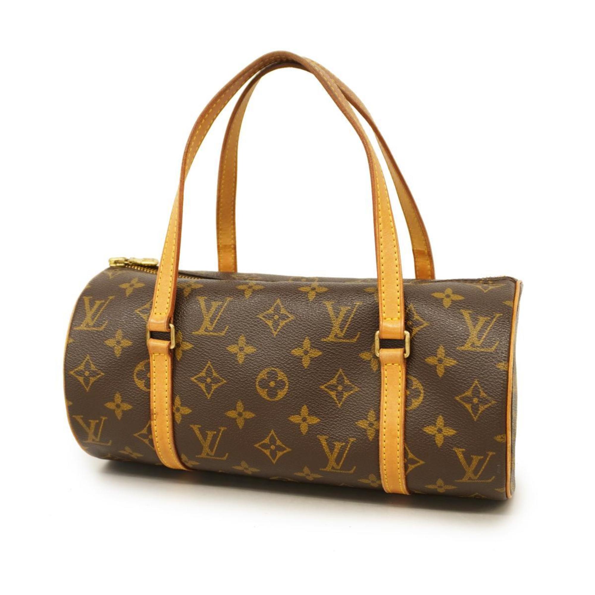 Louis Vuitton handbag Monogram Papillon 26 M51386 Brown ladies