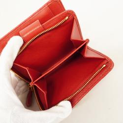 Prada wallet saffiano leather red ladies