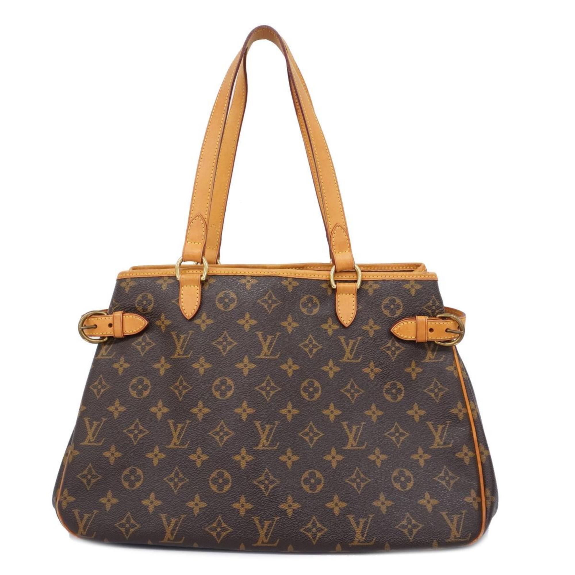 Louis Vuitton Tote Bag Monogram Batignolles Horizontal M51154 Brown Women's