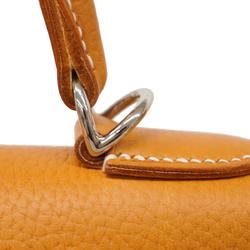 Hermes handbag Kelly 28 D stamp Vache Liegée Natural Sable Ladies