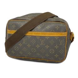 Louis Vuitton Shoulder Bag Monogram Reporter PM M45254 Brown Ladies