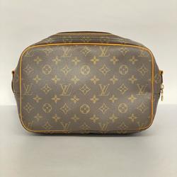 Louis Vuitton Shoulder Bag Monogram Reporter PM M45254 Brown Ladies