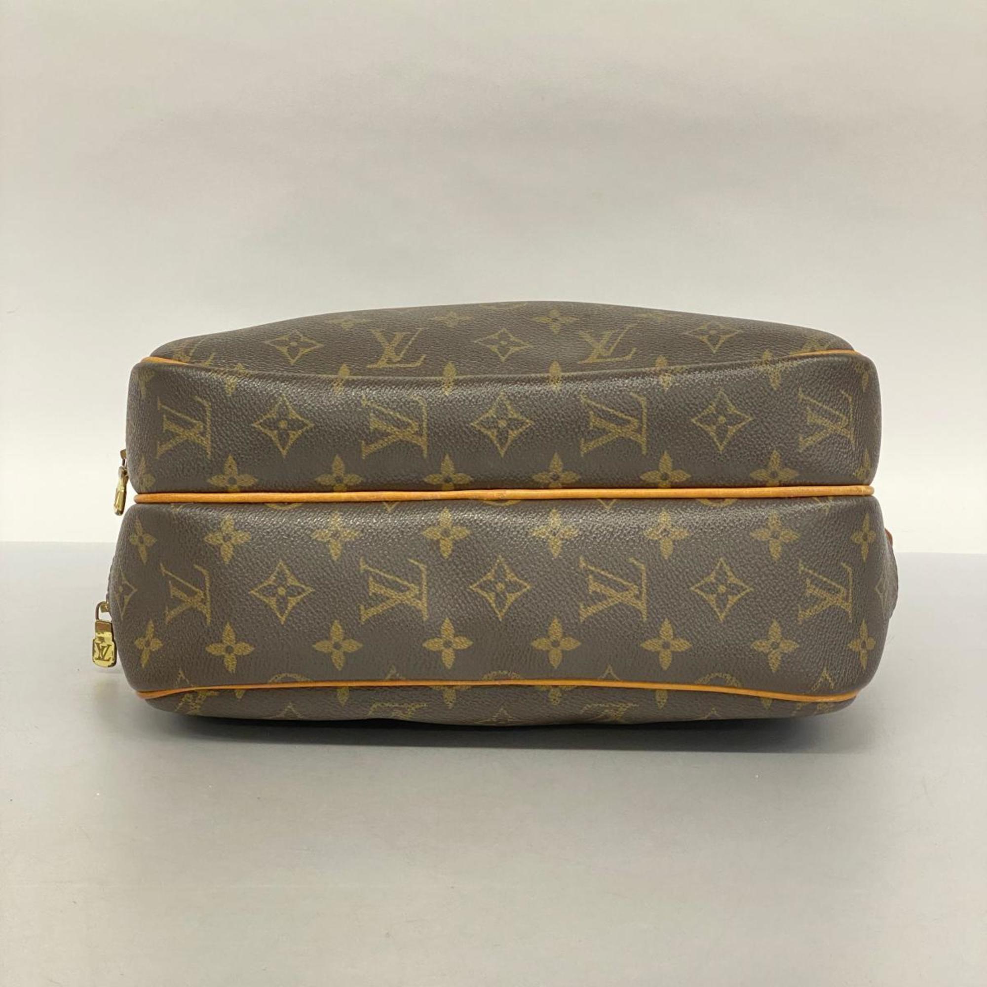 Louis Vuitton Shoulder Bag Monogram Reporter PM M45254 Brown Ladies