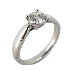 Tiffany Ring Harmony 1PD Diamond Pt950 Platinum 0.44ct Ladies