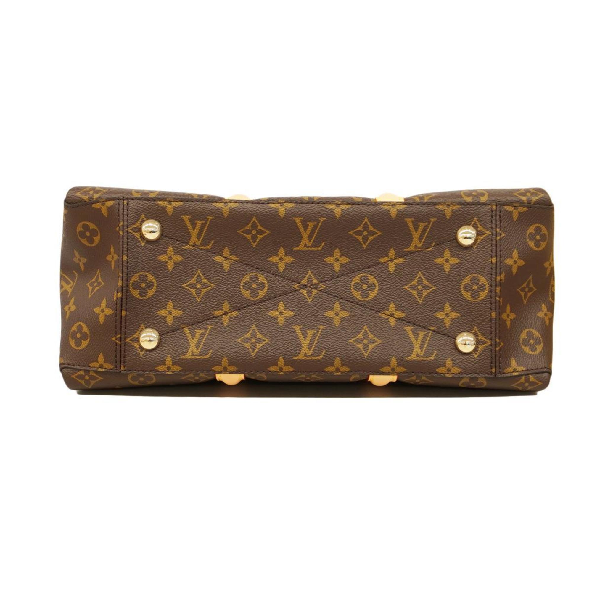 Louis Vuitton Handbag Monogram Soufflot MM M44816 Brown Ladies