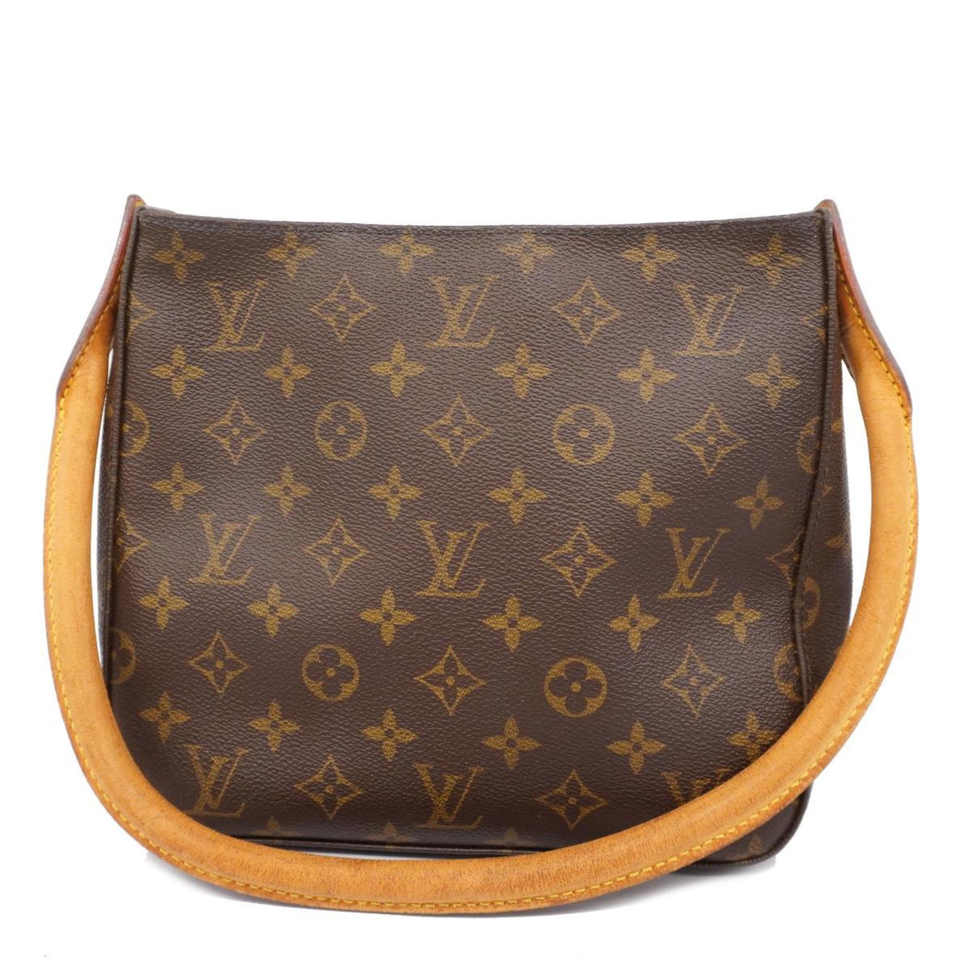 Louis Vuitton Shoulder Bag Monogram Looping MM M51146 Brown Women's