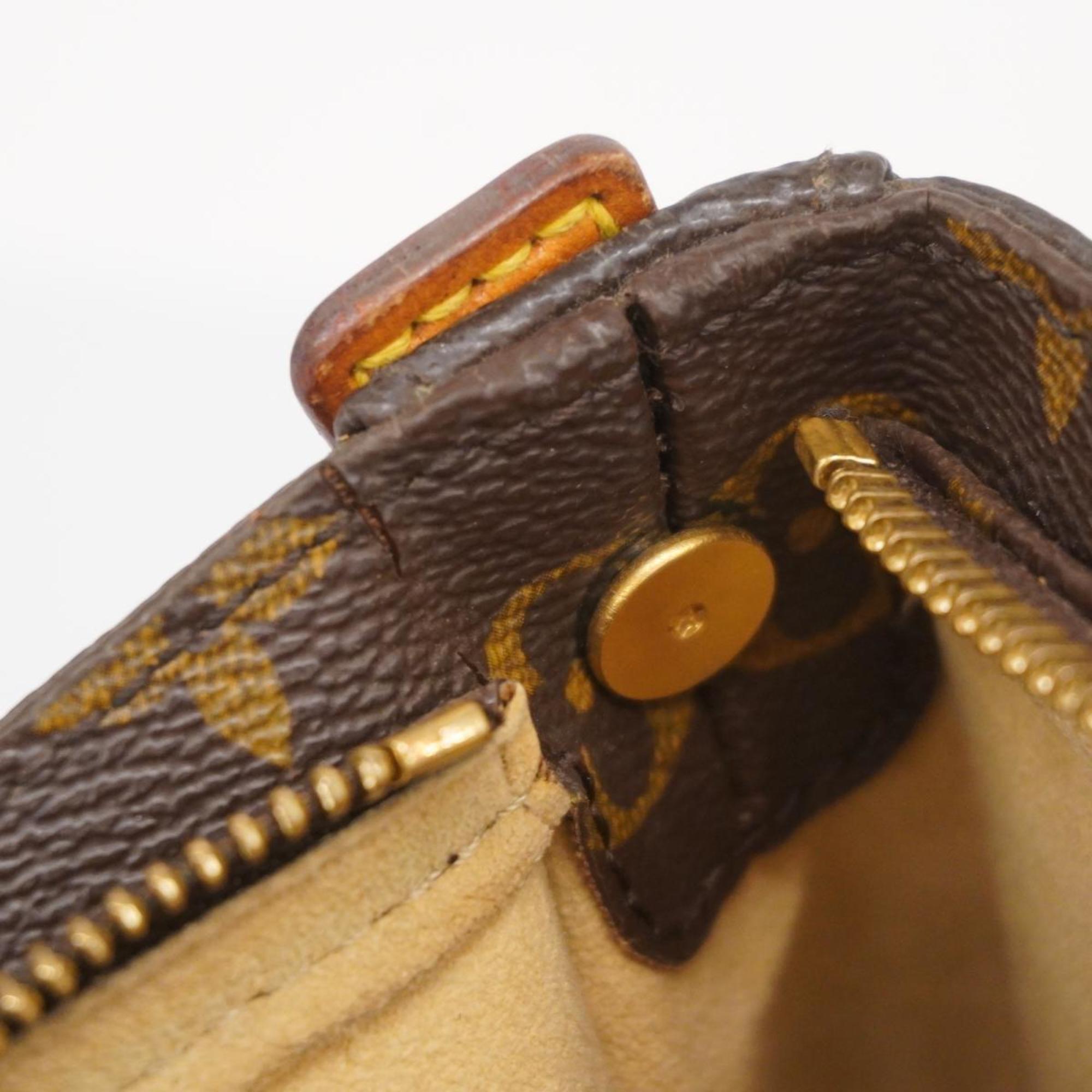 Louis Vuitton Shoulder Bag Monogram Looping MM M51146 Brown Women's