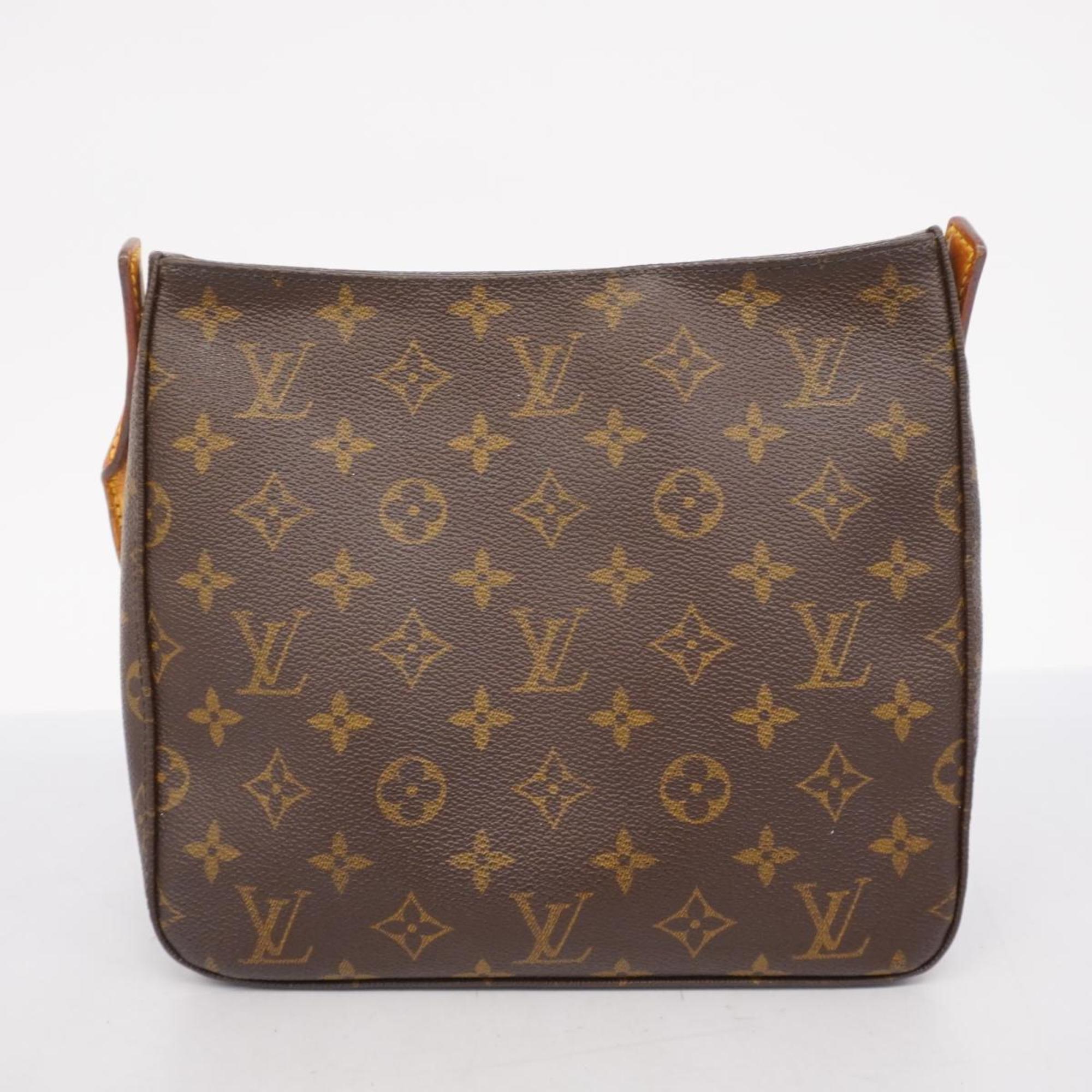 Louis Vuitton Shoulder Bag Monogram Looping MM M51146 Brown Women's