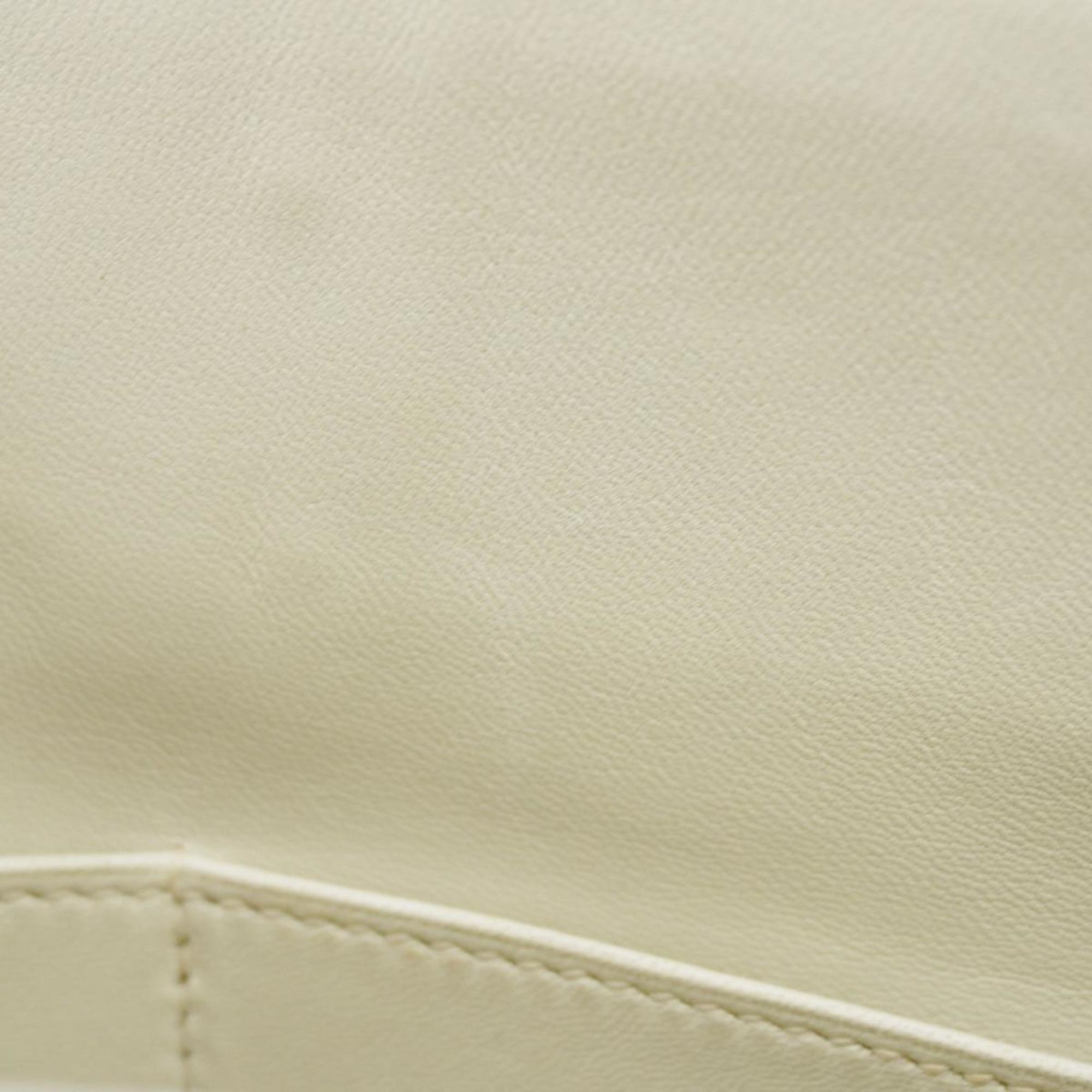 Hermes handbag Kelly 32 □I stamp Taurillon Clemence Toile H White Ladies