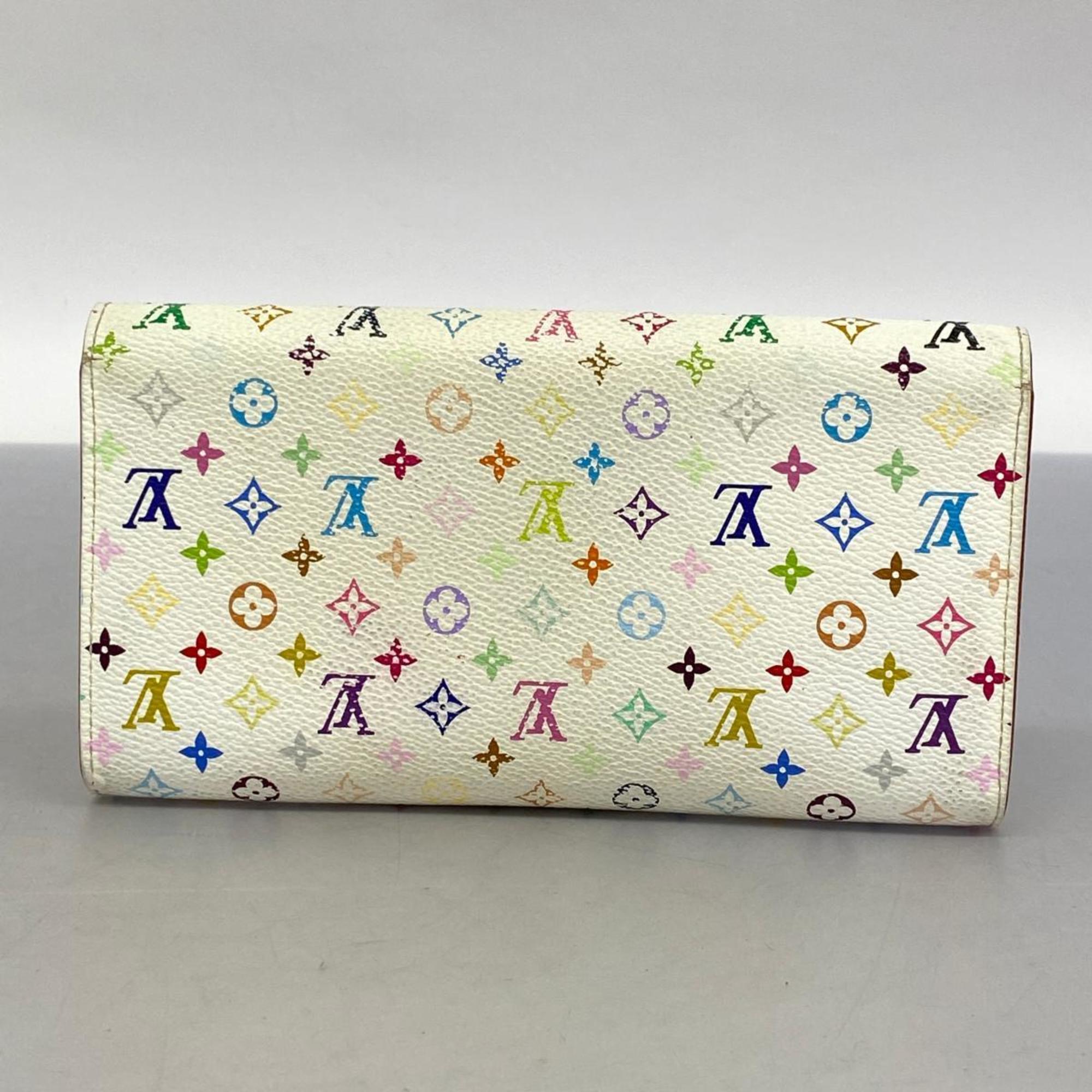 Louis Vuitton Long Wallet Monogram Multicolor Portefeuille Sarah M93532 Bron Ladies