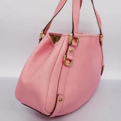 Gucci Tote Bag Abby 147652 Leather Pink Champagne Women's