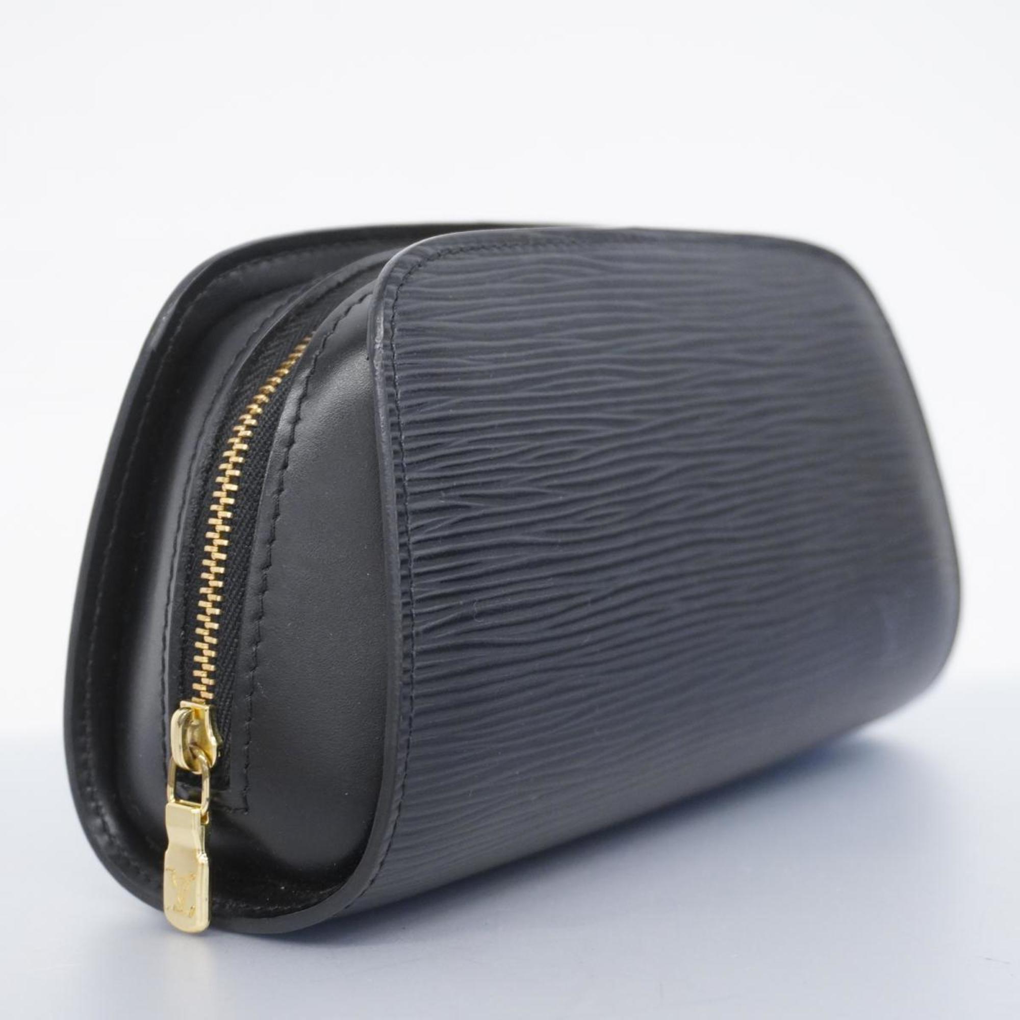 Louis Vuitton Pouch Epi Dauphine PM M48442 Noir Ladies