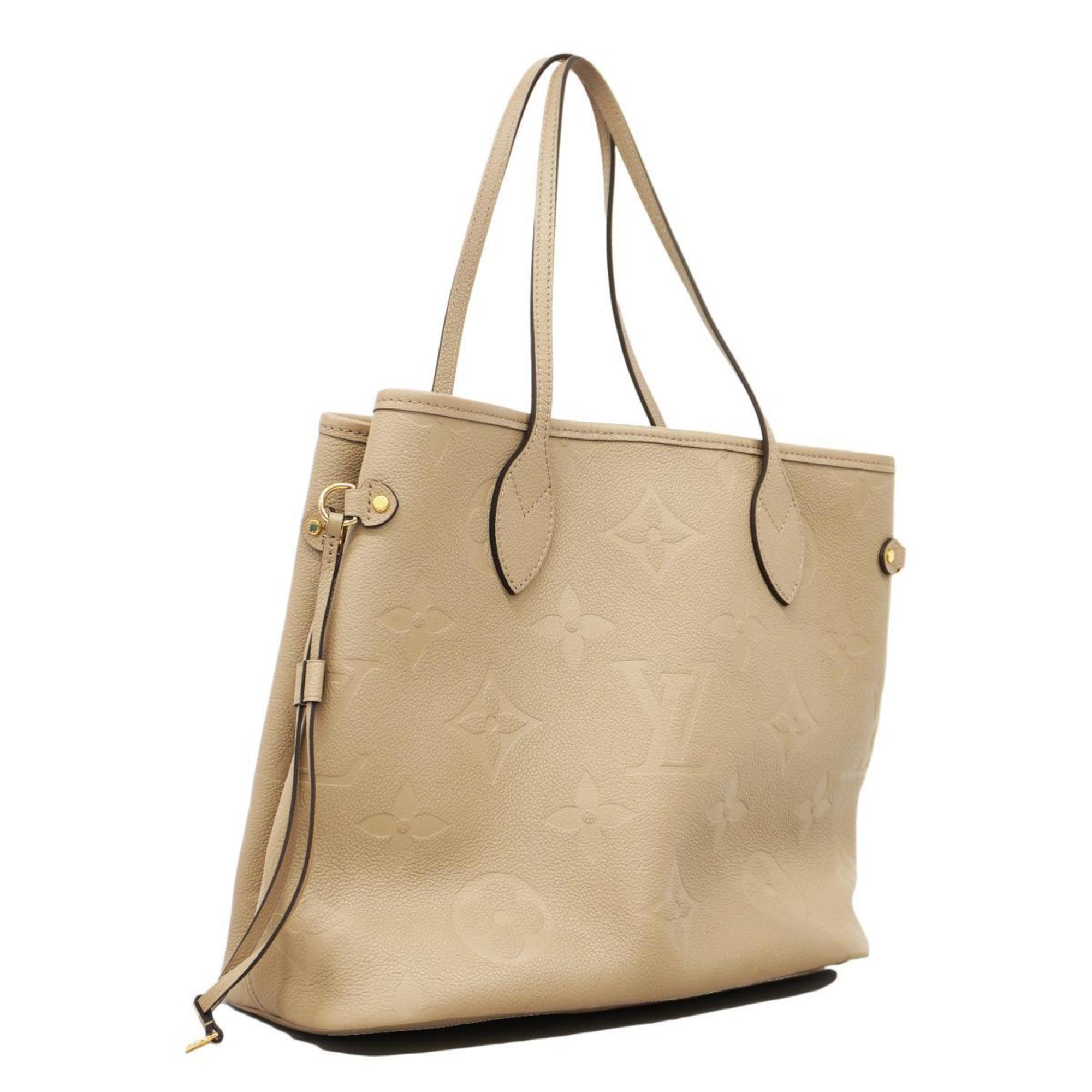 Louis Vuitton Tote Bag Monogram Empreinte Neverfull MM M45686 Tourterelle Ladies