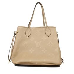 Louis Vuitton Tote Bag Monogram Empreinte Neverfull MM M45686 Tourterelle Ladies