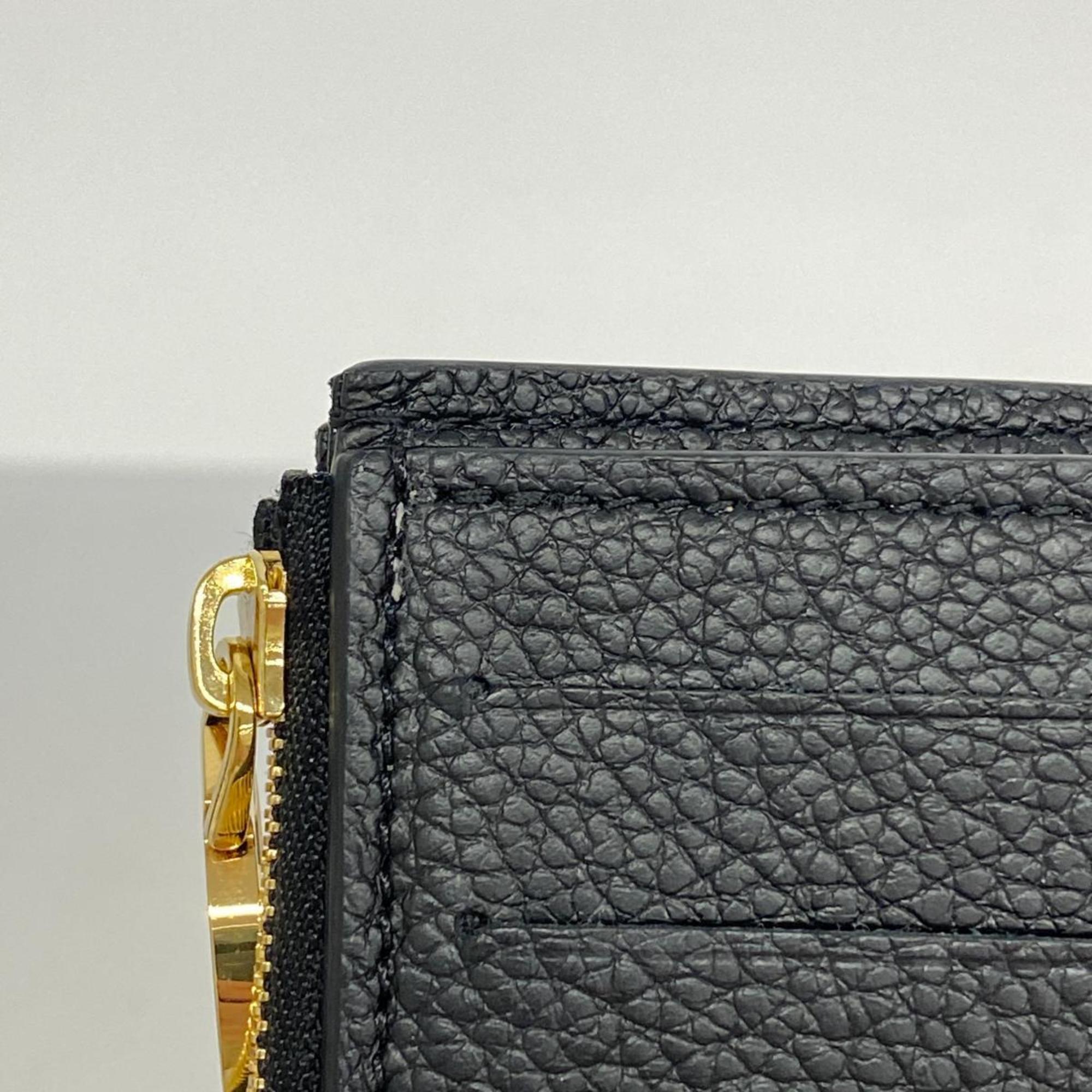 Louis Vuitton Wallet Monogram Empreinte Portefeuille Lisa M83365 Noir Ladies