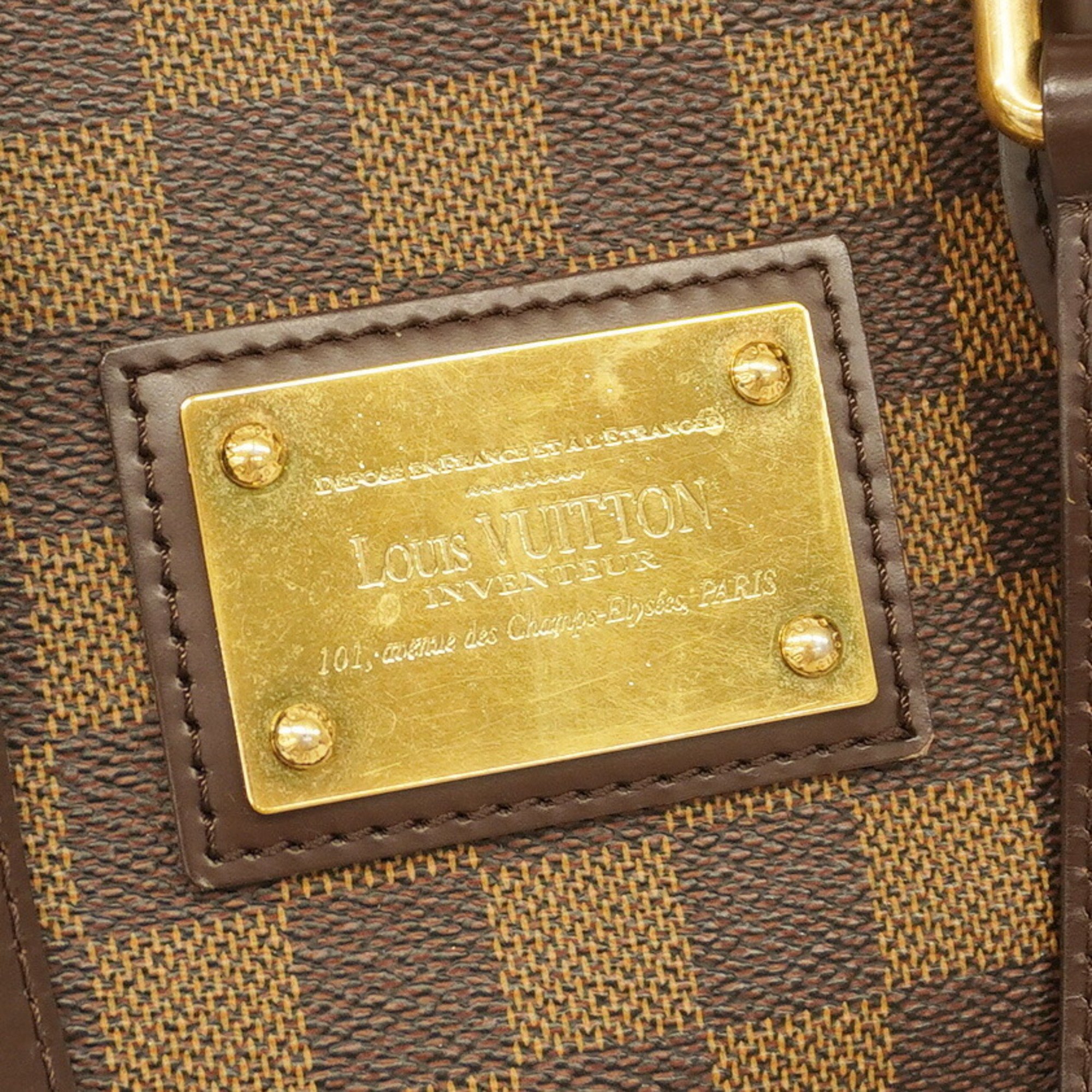 Louis Vuitton Tote Bag Damier Hampstead PM N51205 Ebene Women's