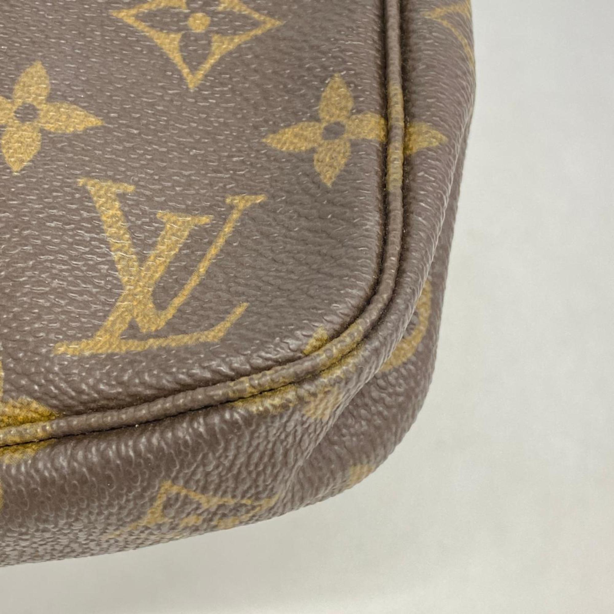 Louis Vuitton Pouch Monogram Pochette Accessoires M51980 Brown Women's