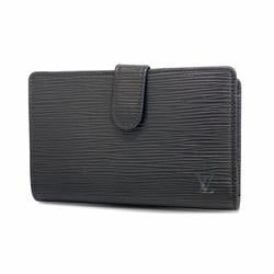 Louis Vuitton Wallet Epi Porte Monnaie Biennois M63242 Noir Ladies