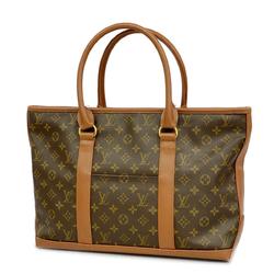 Louis Vuitton Tote Bag Monogram Weekend PM M42425 Brown Ladies