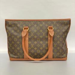 Louis Vuitton Tote Bag Monogram Weekend PM M42425 Brown Ladies