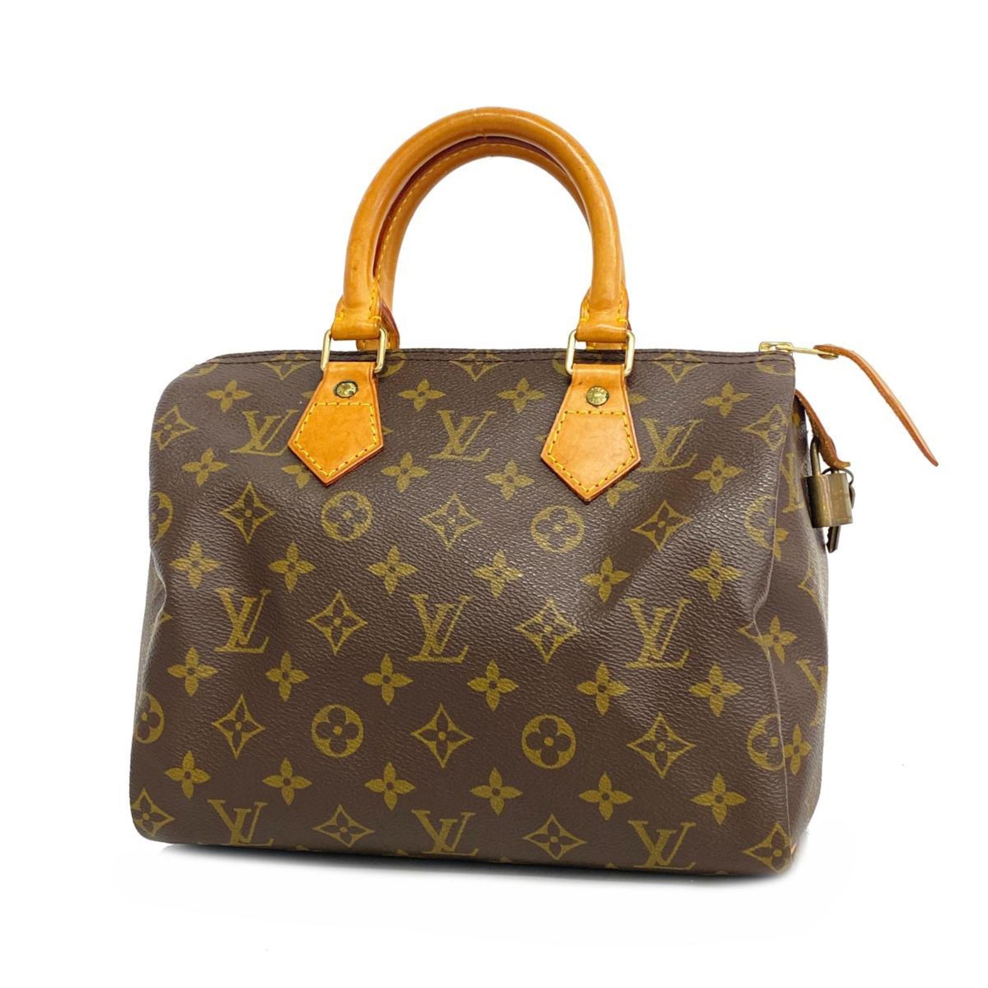 Louis Vuitton Handbag Monogram Speedy 25 M41109 Brown Ladies