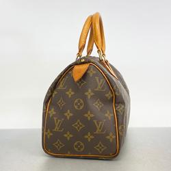 Louis Vuitton Handbag Monogram Speedy 25 M41109 Brown Ladies