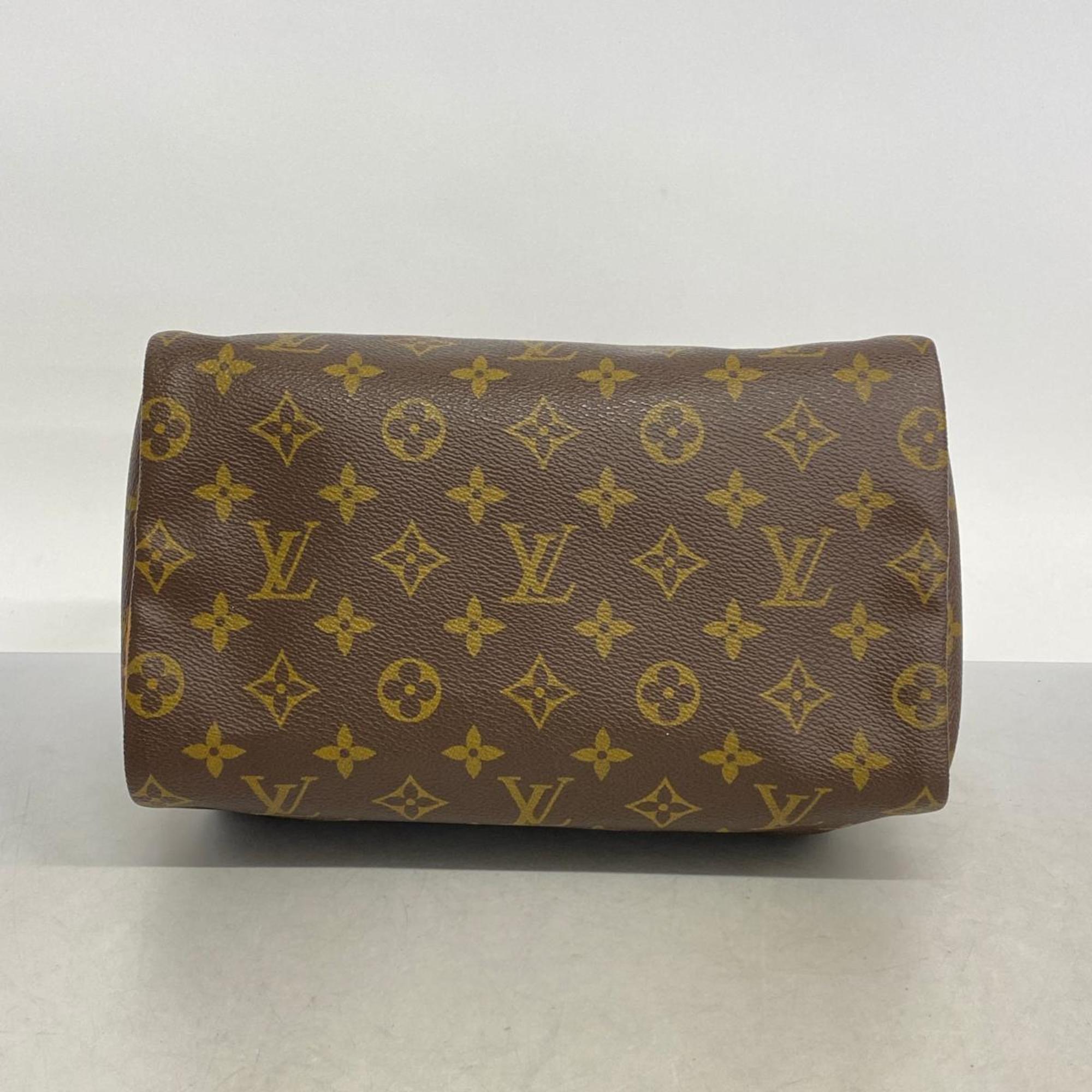 Louis Vuitton Handbag Monogram Speedy 25 M41109 Brown Ladies