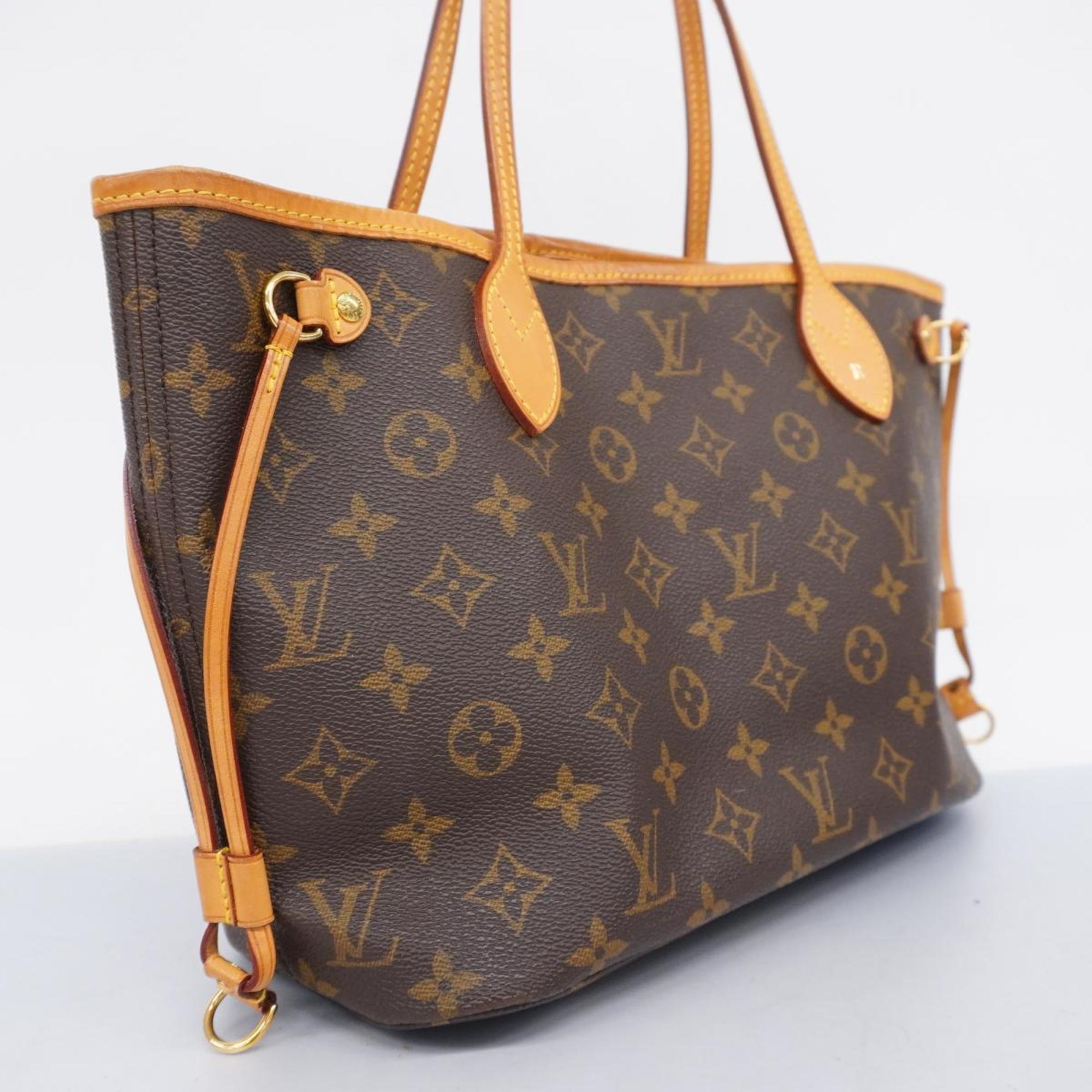 Louis Vuitton Tote Bag Monogram Neverfull PM M40155 Brown Women's