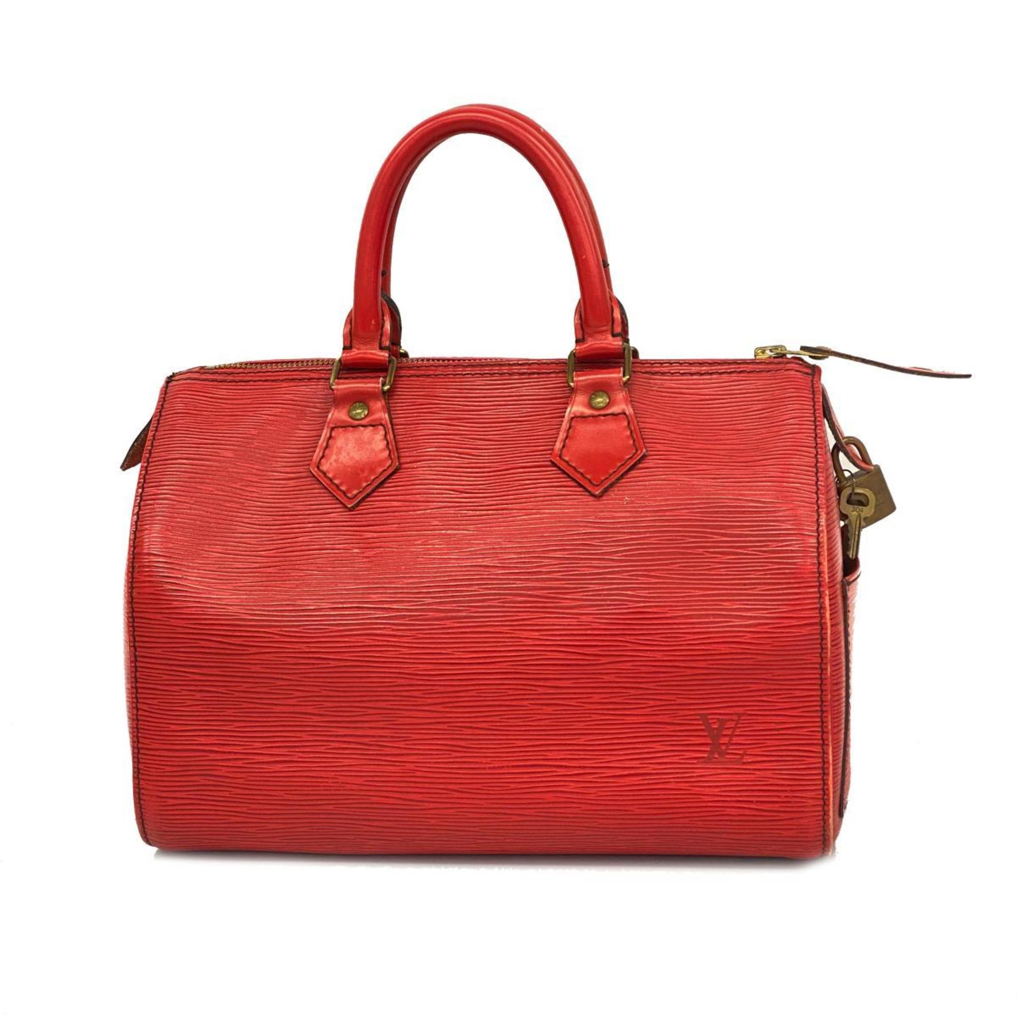 Louis Vuitton Handbag Epi Speedy 25 M43017 Castilian Red Ladies