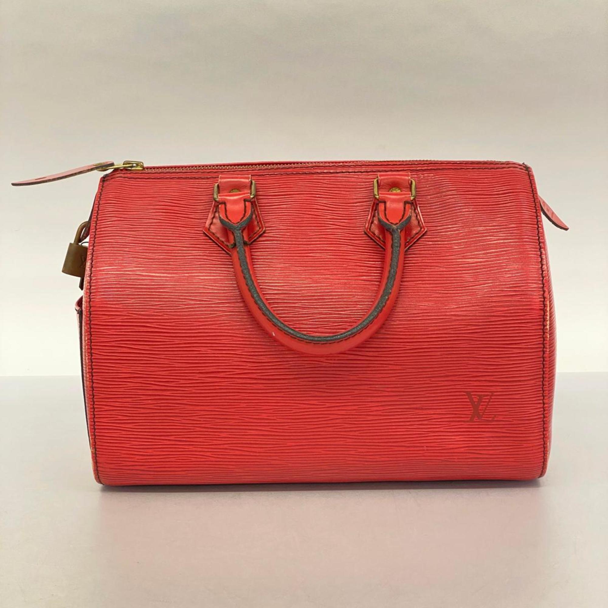 Louis Vuitton Handbag Epi Speedy 25 M43017 Castilian Red Ladies