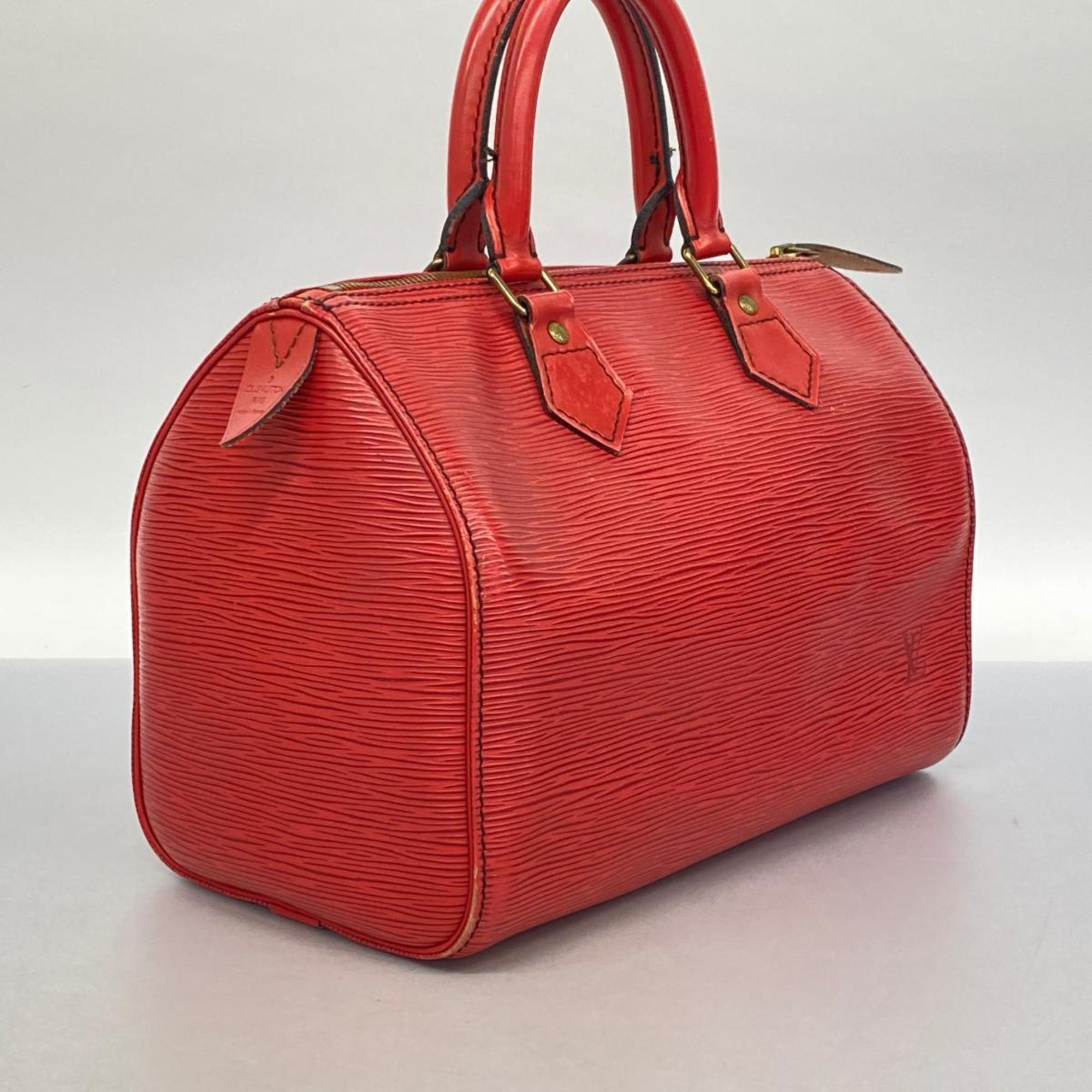 Louis Vuitton Handbag Epi Speedy 25 M43017 Castilian Red Ladies