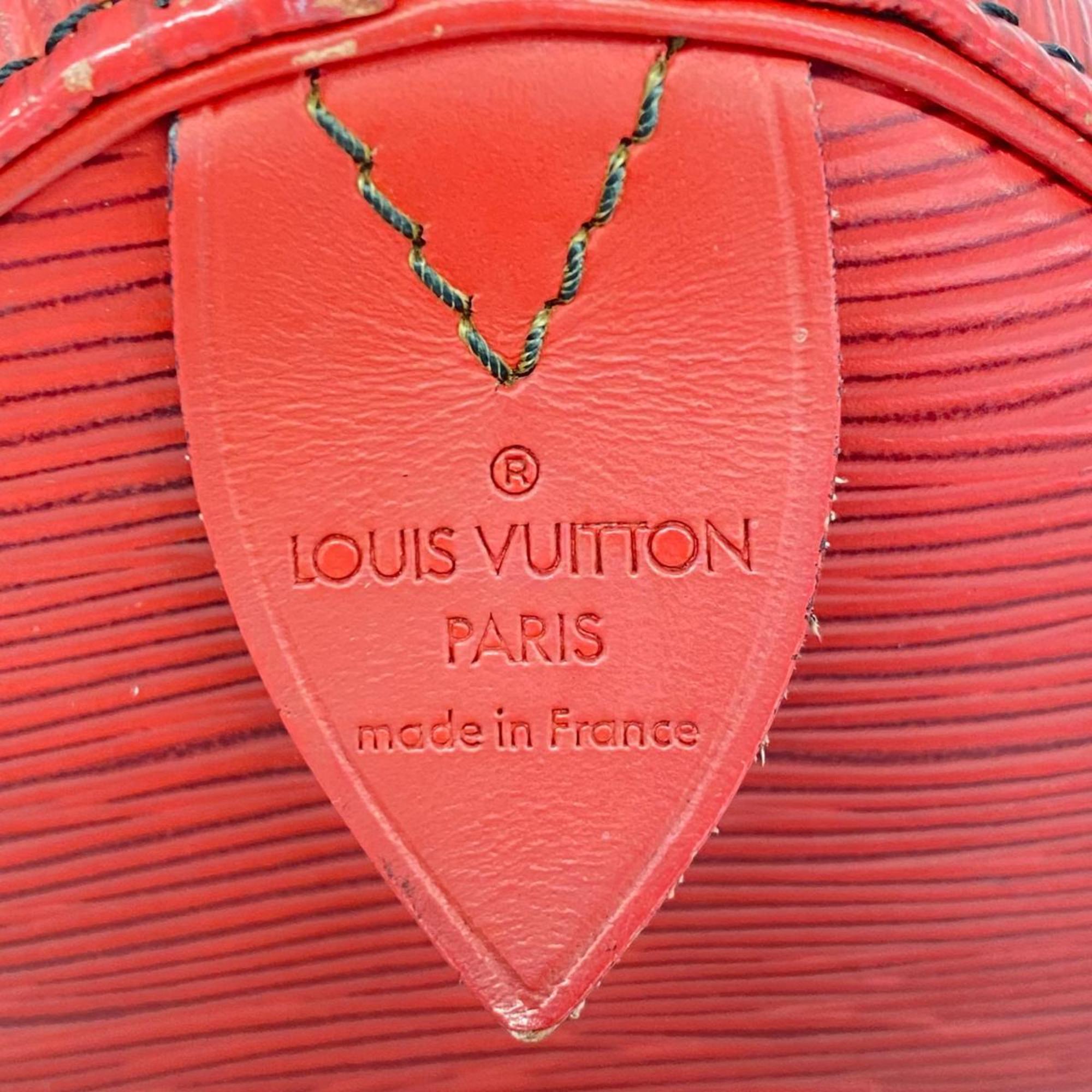 Louis Vuitton Handbag Epi Speedy 25 M43017 Castilian Red Ladies